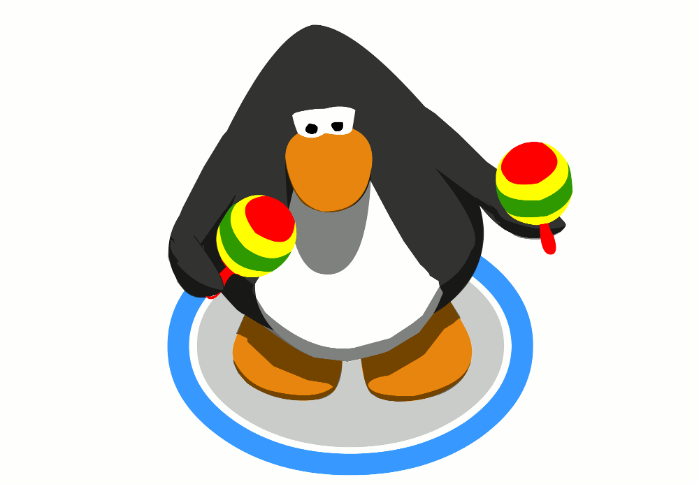Image Festive Maracas dance.gif Club Penguin Wiki Fandom powered
