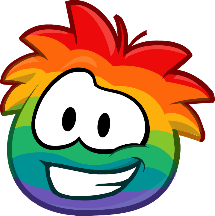 Image Emoticons Rainbow Puffle.png Club Penguin Wiki Fandom
