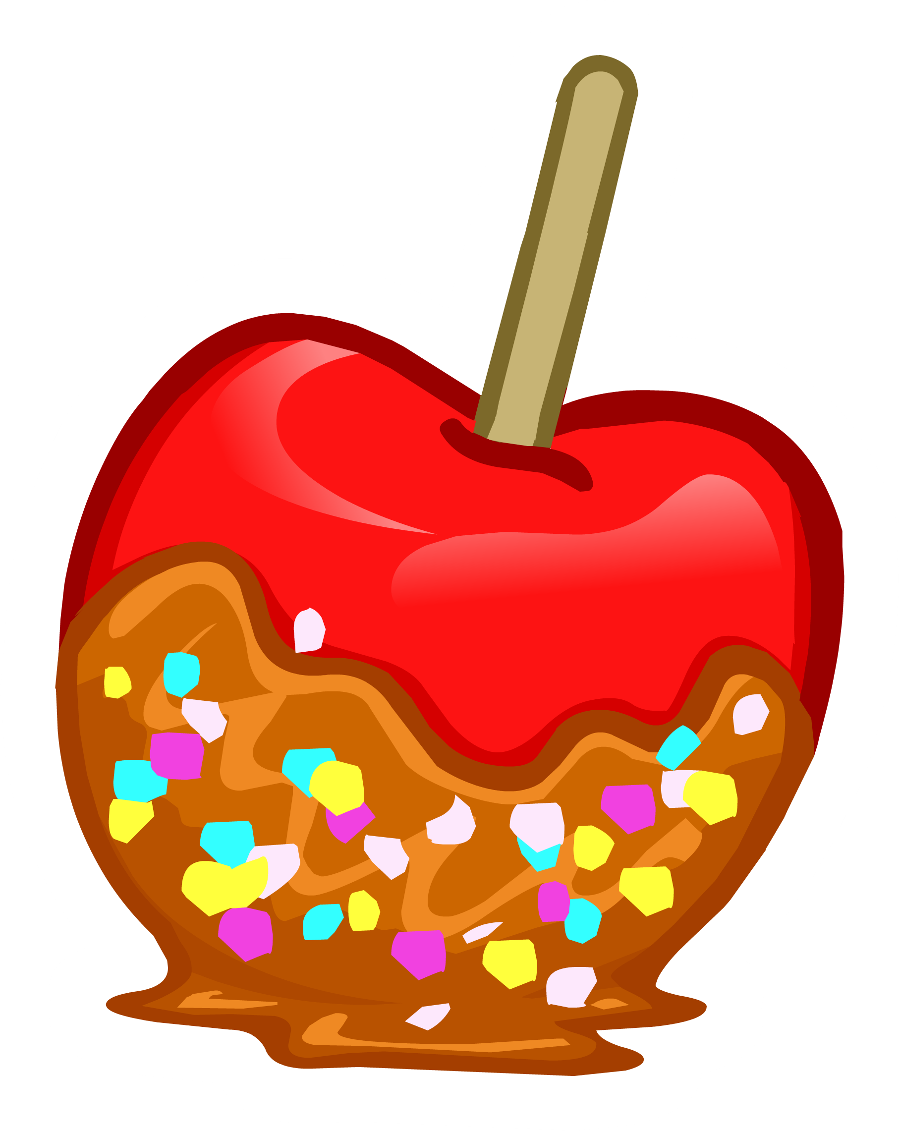 candy apple clipart - photo #17