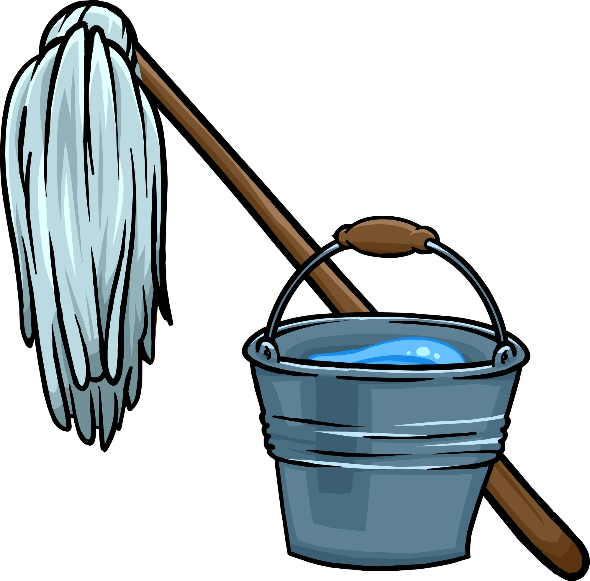 Image Mop and Bucket icon.png Club Penguin Wiki FANDOM powered by