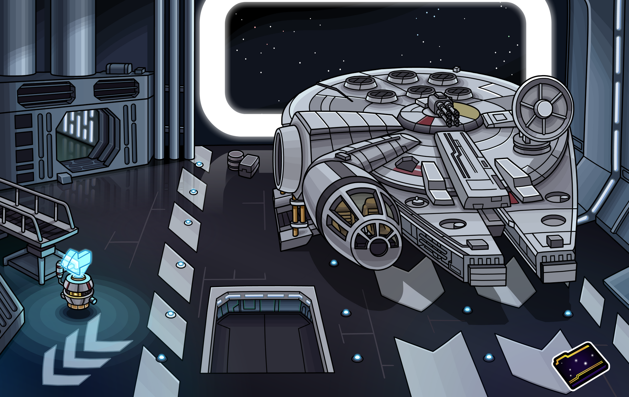 Docking Bay Club Penguin Wiki Fandom Powered By Wikia