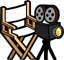Yellow Puffle's Director's Chair &amp; Camera