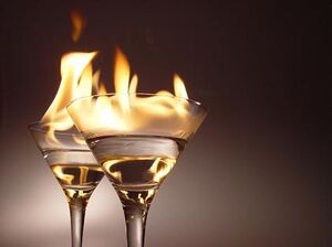 Flaming-Sambuca