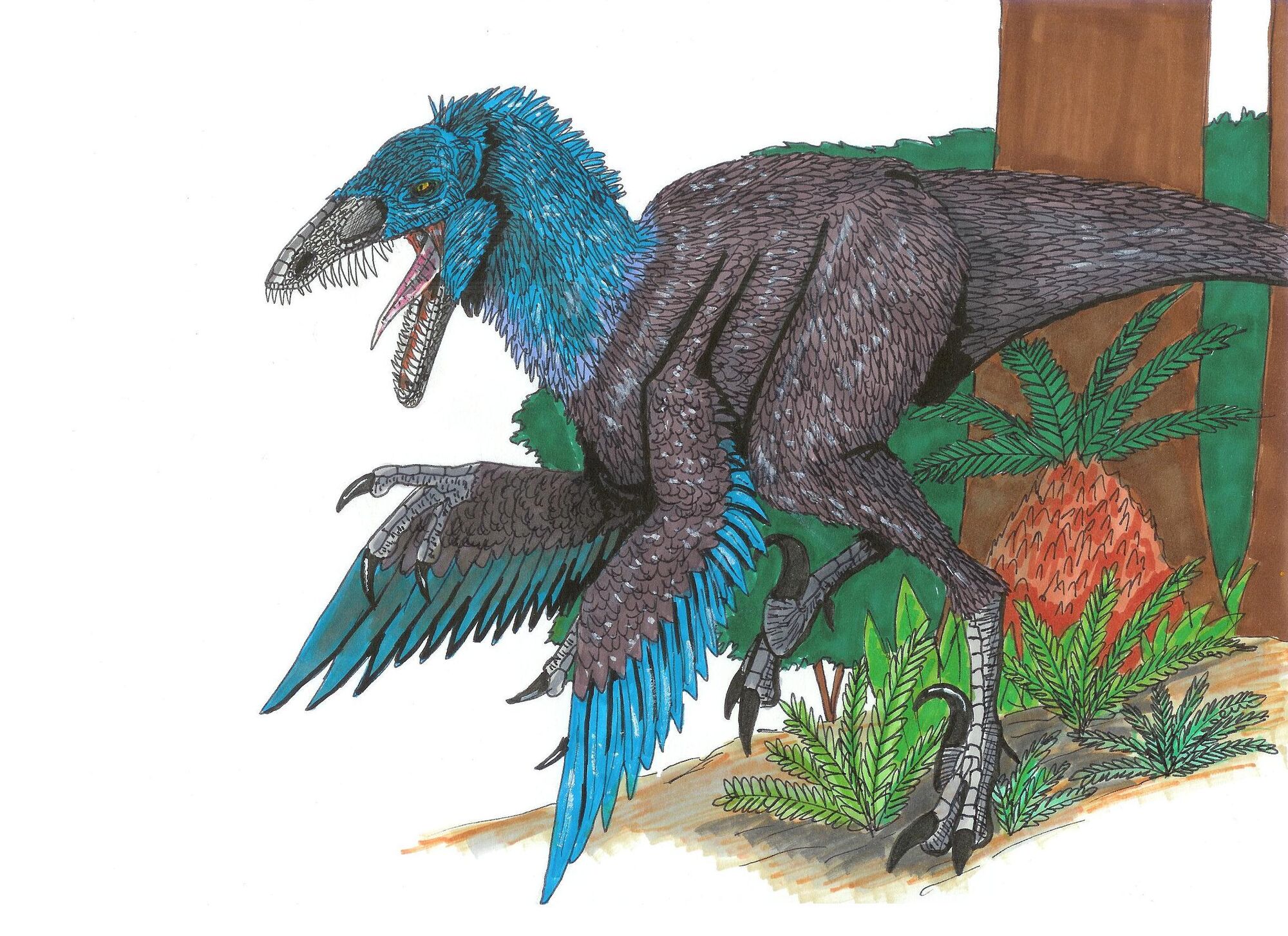 sinornithosaurus fossil