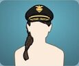 Case 51 - Police Chief Hat (Female)