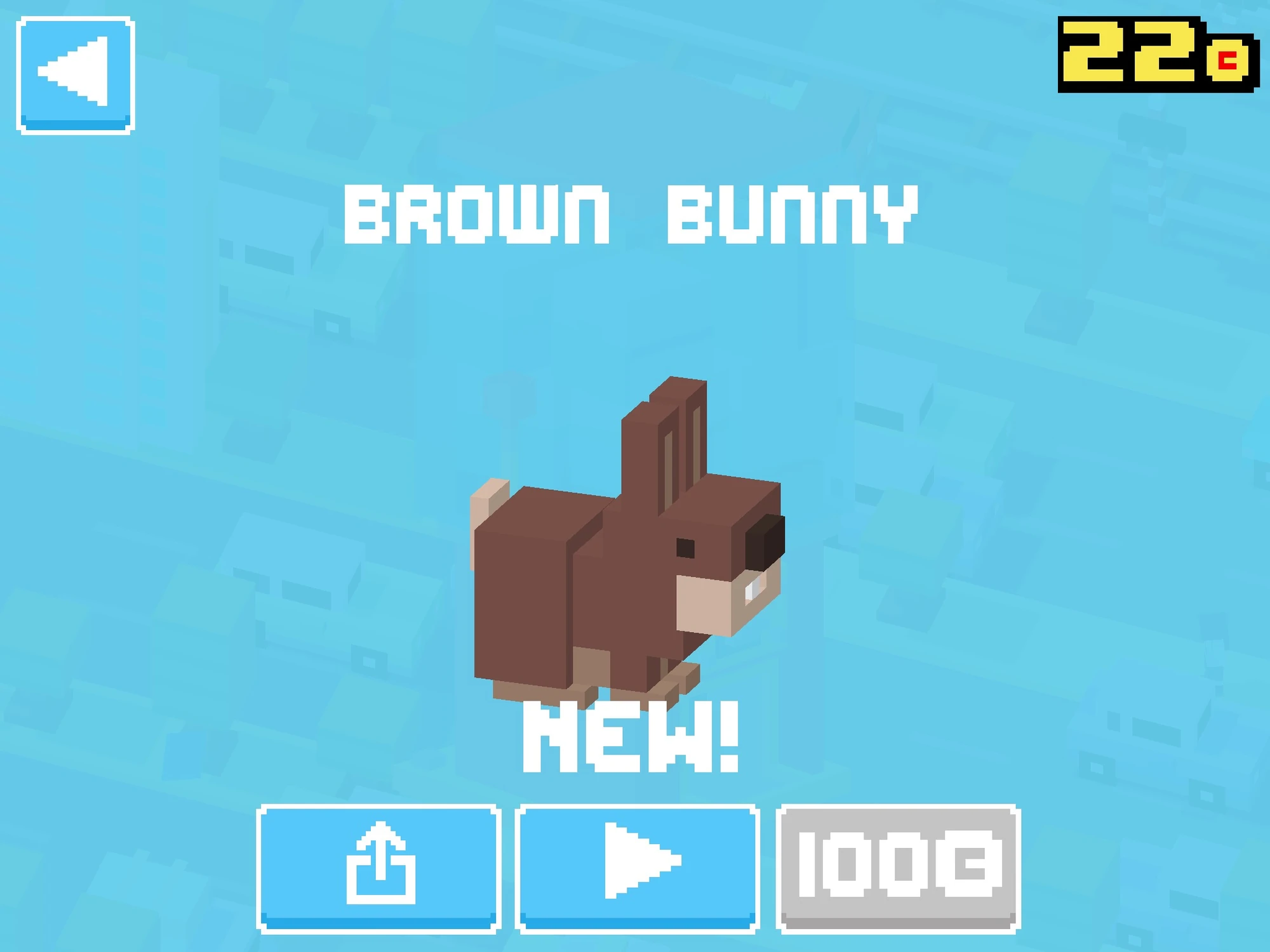Brown Bunny Crossy Road Wiki FANDOM powered by Wikia