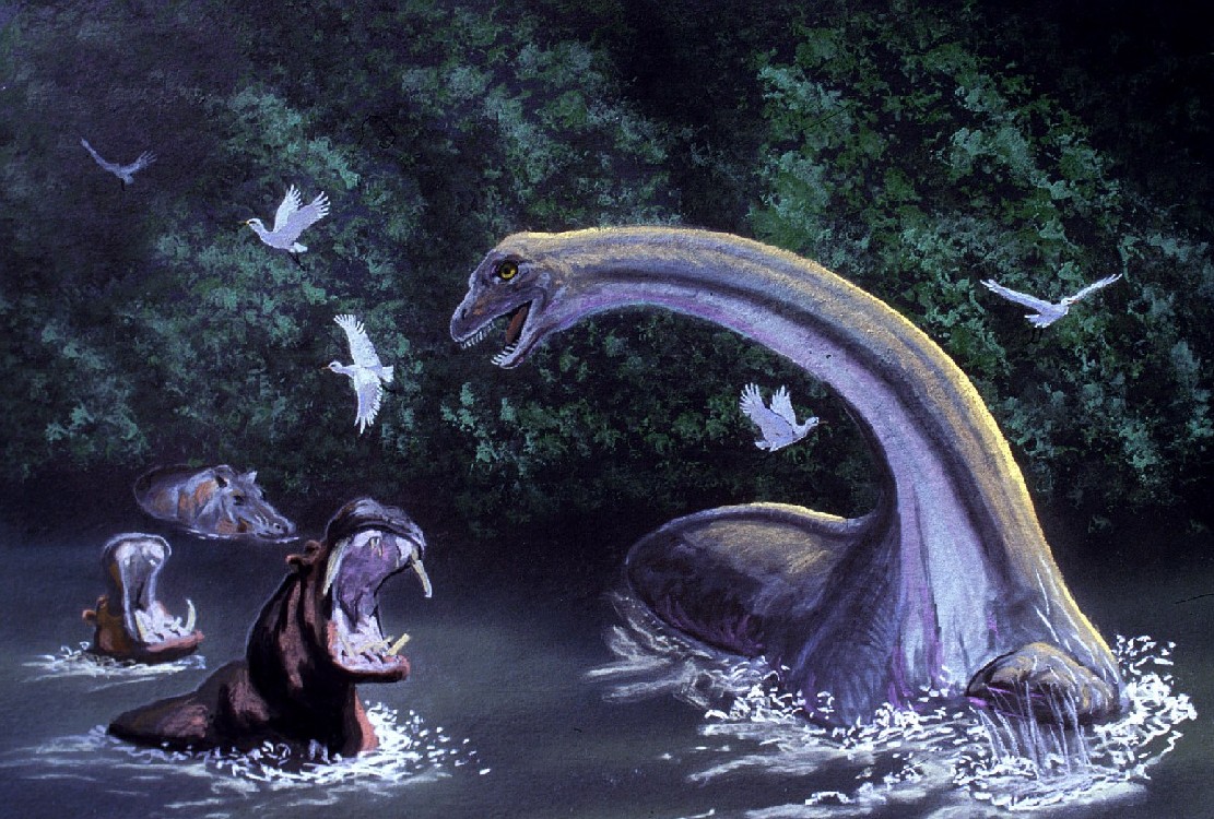 Which of these do you think accurately depicts Mokele-Mbembe (and