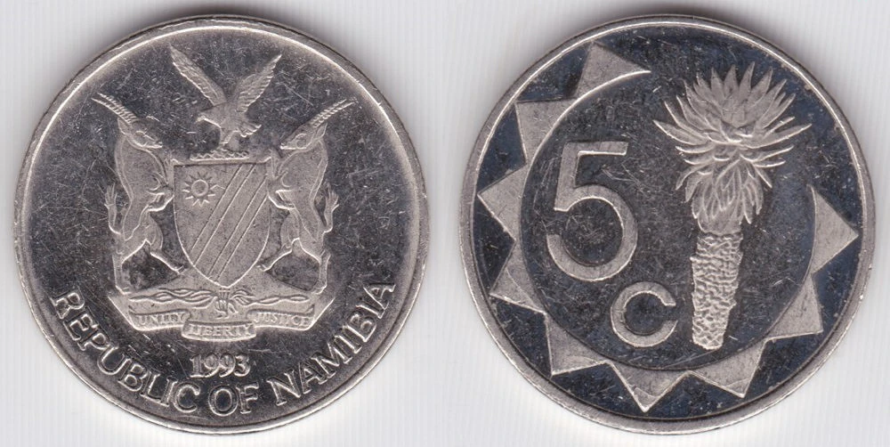 Namibian 5 cent coin Currency Wiki FANDOM powered by Wikia