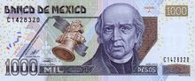 1000 pesos, serie D1