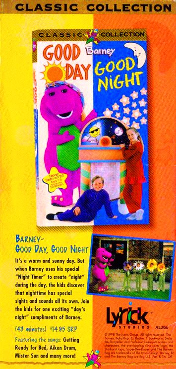 Good Day, Good Night! (2007, Barney Home Videos ...