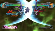 Tatsunoko vs Capcom Lilith Darkness Illusion