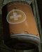 Orange restoration barrel
