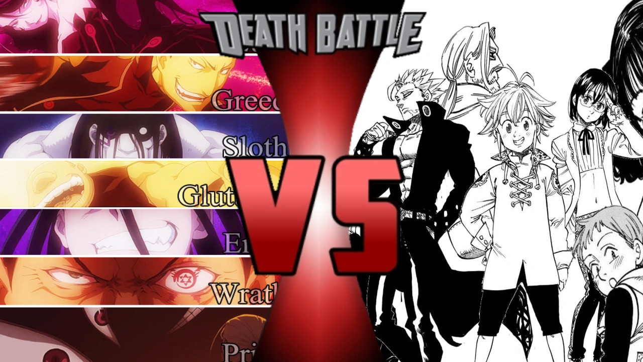 Seven Deadly Sins (FMA) VS Seven Deadly Sins (NnT) Death Battle Fanon
