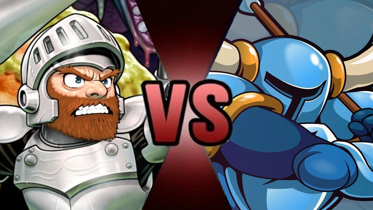 Image Sir Arthur vs Shovel knight.jpeg Death Battle Fanon Wiki
