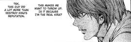 Light watches Misa's tapes