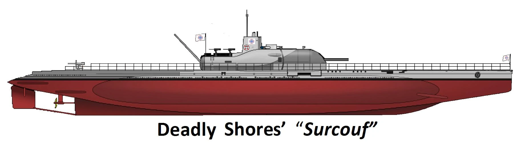 Surcouftype submarine Destroyermen Wiki Fandom powered by Wikia