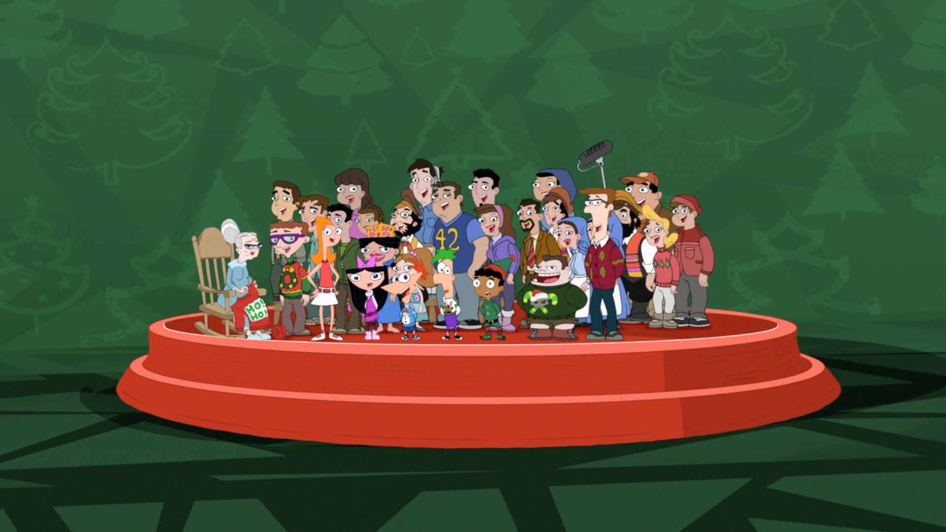 animation unplugged a phineas and ferb family christmas phineas and ferb christmas episode