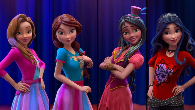 wicked world descendants на русском