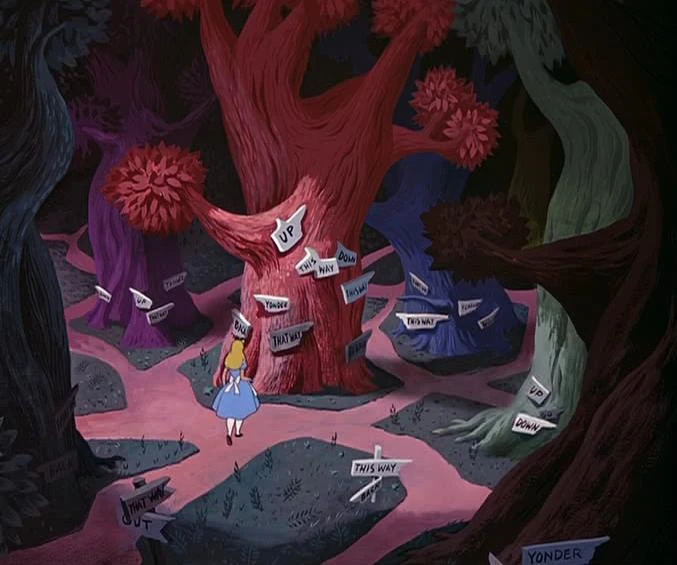 El Bosque (Alice in Wonderland) Disney Wiki Fandom powered by Wikia