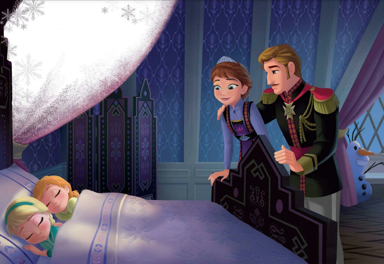 Image - Anna & Elsa's Childhood Times 2.jpg Disney Wiki FANDOM powered by Wikia