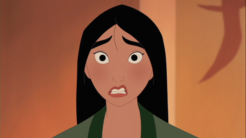 Image result for mulan disgusted face