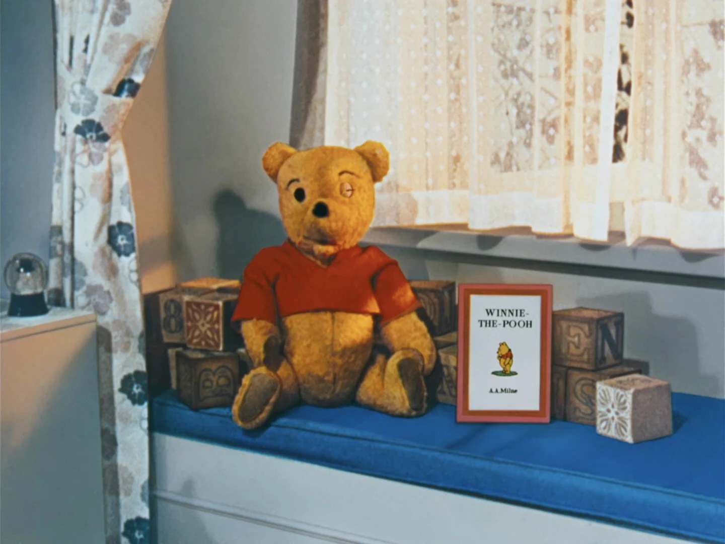 Image Winnie the Pooh is a real stuffed bear who winked at us.jpg Disney Wiki FANDOM