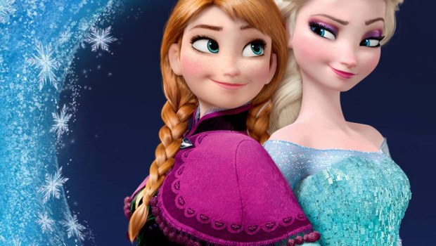 Elsa et Anna de le Princesse des Neiges 