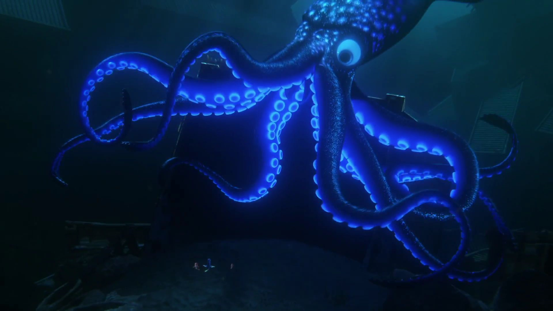 Giant Squid Finding Nemo Disney Wiki Fandom Powered By Wikia