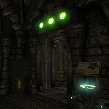 Prancing Seahorse - Forbidden Archives - Door