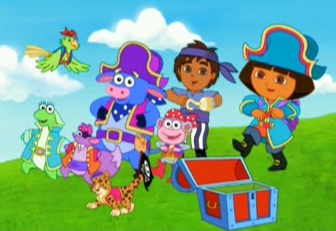 Image - Doraetlespirateslogo.jpg | Dora the Explorer Wiki