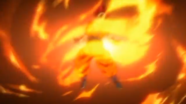 Archivo:Goku transformandose en un SSG (2).png