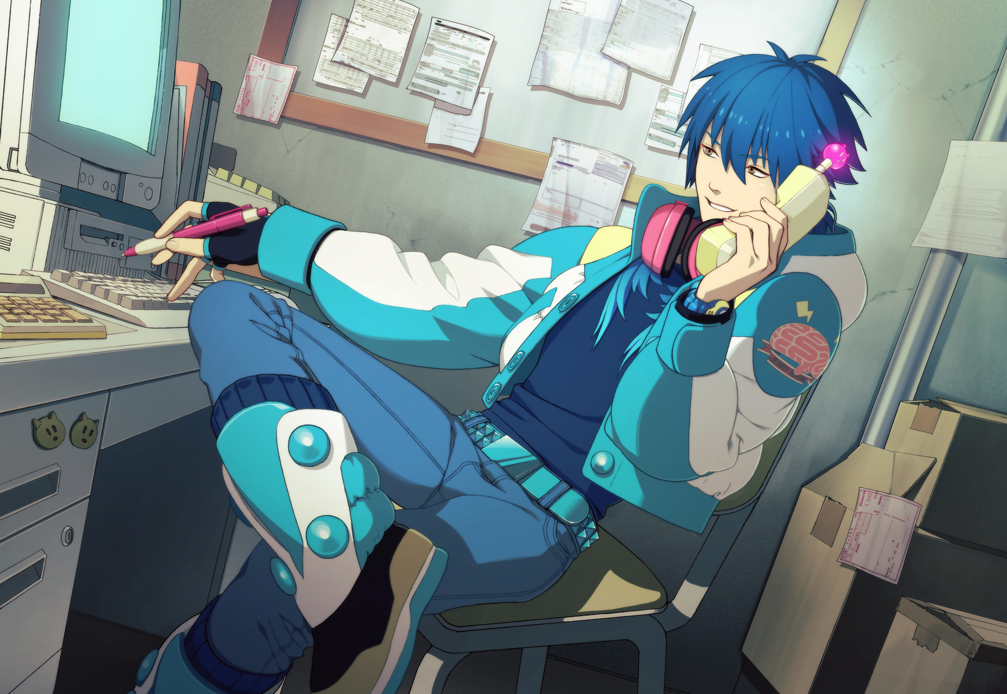 Aoba makin sales n gettin bank The Cast for DRAMAtical Murder English Dub Revealed