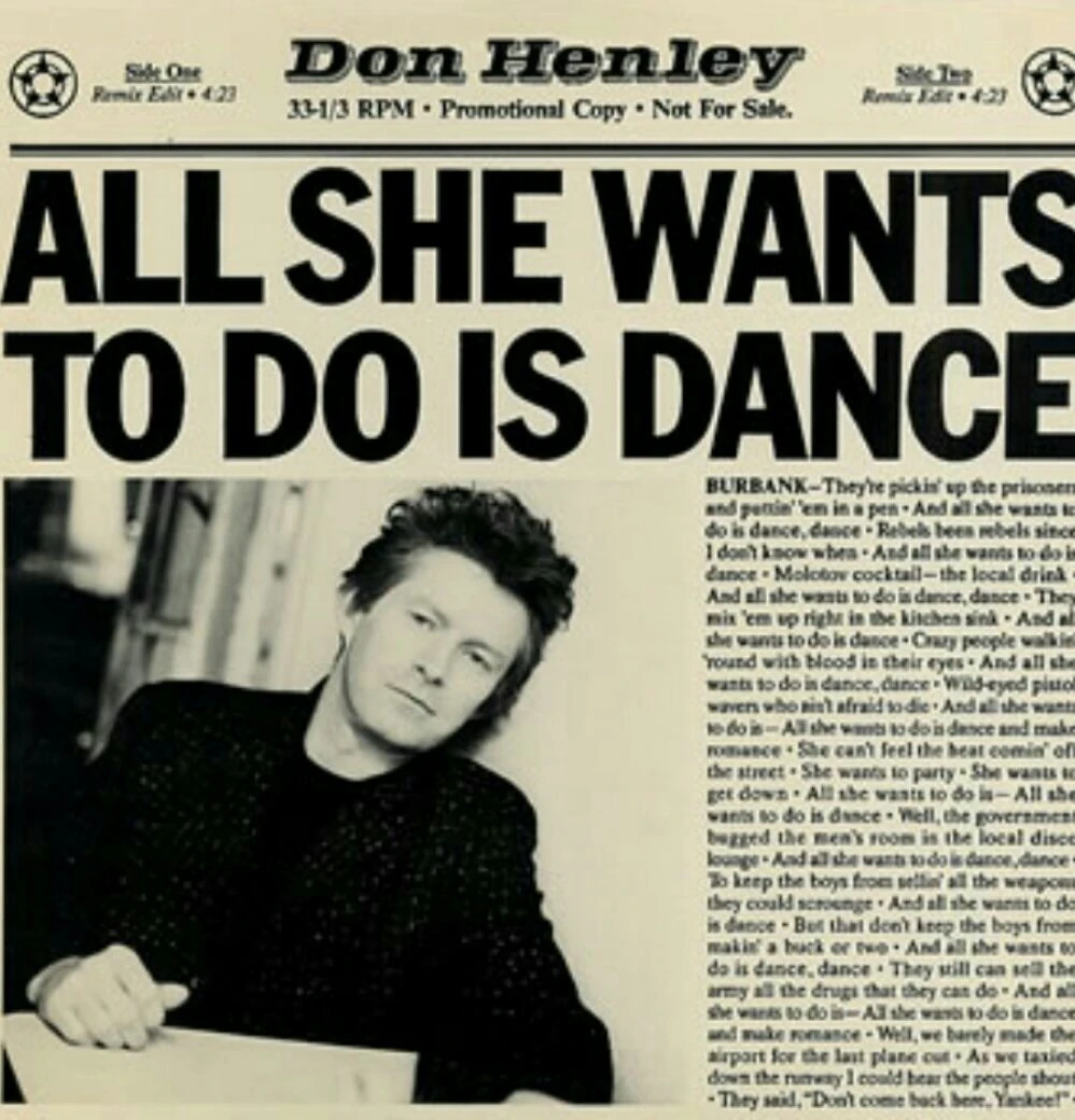 All She Wants to Do Is Dance Eagles Wikia FANDOM powered by Wikia All She Wants to Do Is Dance Eagles Wikia FANDOM powered by Wikia