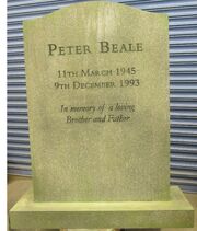 Pete Beale Headstone
