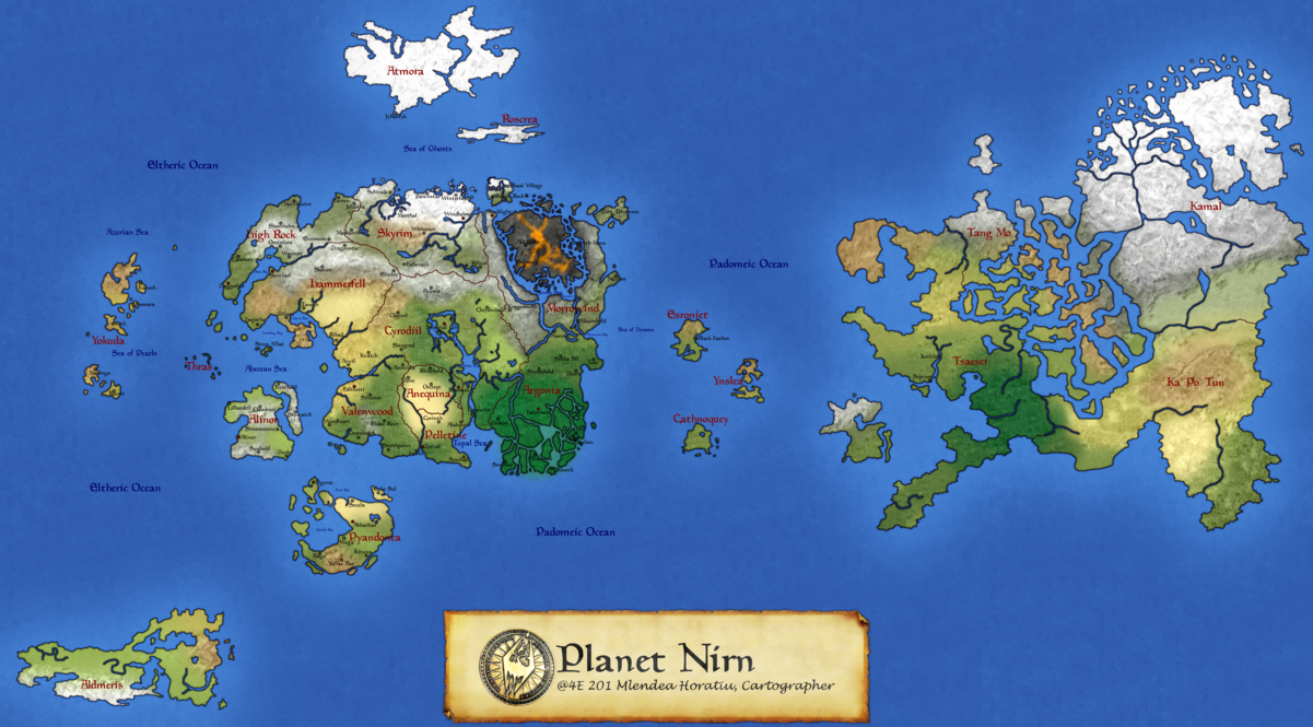 Nirn  Elder Scrolls Lore Wiki  Fandom powered by Wikia