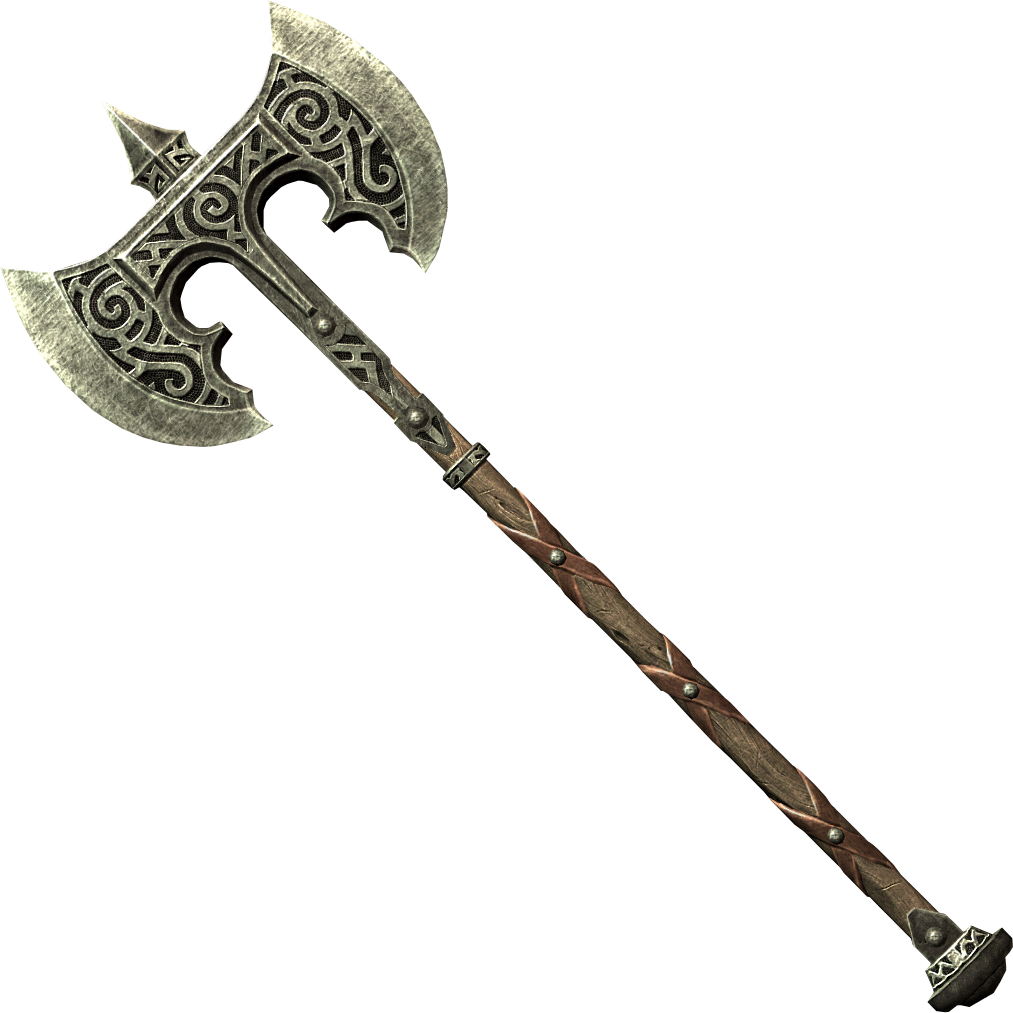 Skyforge Steel Battleaxe | Elder Scrolls | FANDOM powered ...