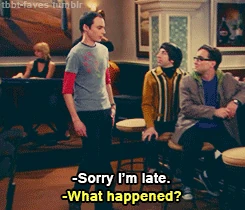 Image result for sorry im late gif