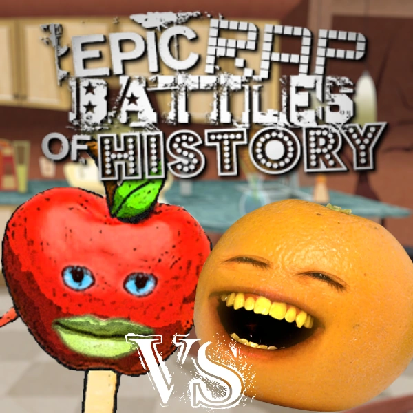 Image Happy Appy vs The Annoying Orange.png Epic Rap Battles of History Wiki Fandom