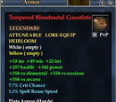 Tempered Bloodmetal Gauntlets