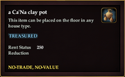 A Ca'Na clay pot
