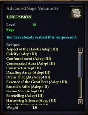 Advanced Sage Volume 58