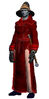 Bloodstained robe (Visible)