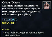 Genie (Dirge)
