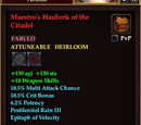 Maestro's Hauberk of the Citadel