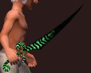 Candy-Striped Sword of Death (Equipped)