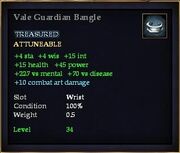 Vale Guardian Bangle