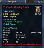 Zim'za'ai's Hunting Pouch