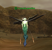 A nymph guardian