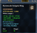 Ravenscale Insignia Ring