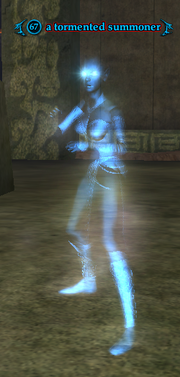 A tormented summoner